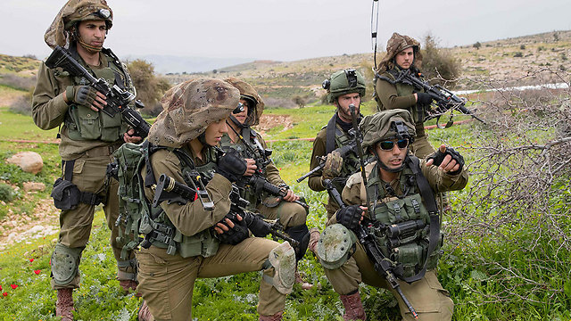 IDF troops operating in the West Bank 