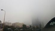 ערפל בתל אביב
