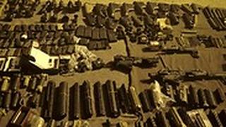 Захваченное оружие. Фото: пресс-служба ЦАХАЛа