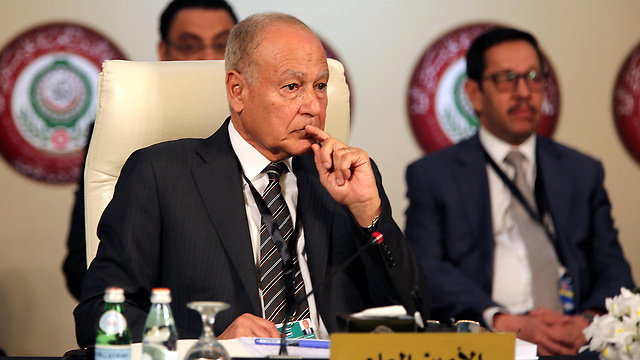 Ahmed Aboul Gheit, secretary general of the Arab League 