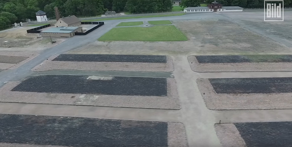 The mass graves at Buchenwald 