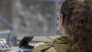 An IDF lookout soldier 