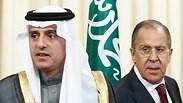 שר החוץ הרוסי והשר הסעודי 