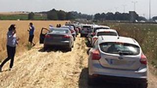 נתקעו ליד תל נוף   