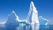 התוצאה. התנתקות קרחונים באנטארקטיקה