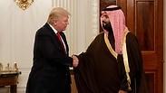 הנשיא טראמפ והנסיך מוחמד בן סלמאן 