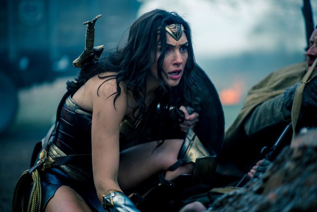 Gal Gadot in her breakout 2017 role as Wonder Woman 