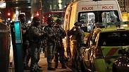 כוחות הביטחון בלונדון אחרי הפיגוע בתחילת החודש       