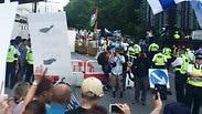ההפגנה האנטי ישראלית בלונדון 