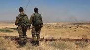 חיילים ישראלים בגבול רמת הגולן