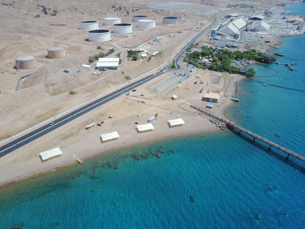 Eilat's oil transport facility 