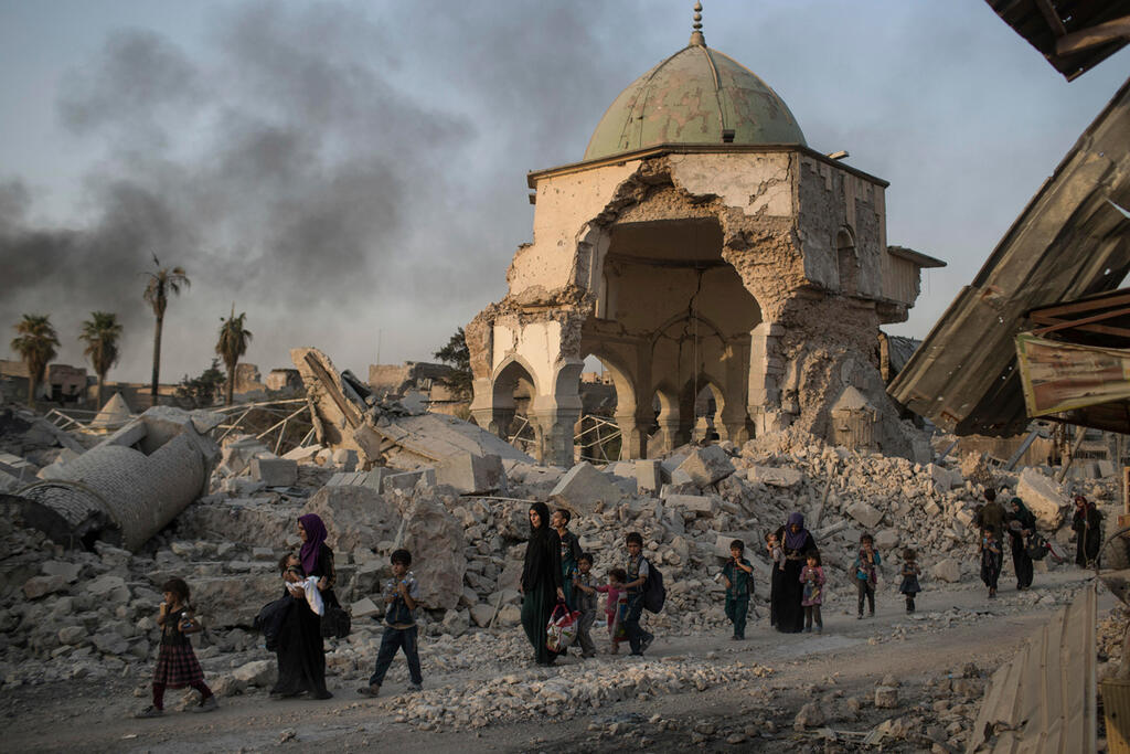 Mosul ruins back in 2017 