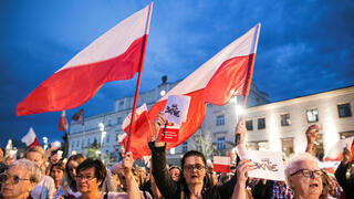 המחאה בפולין נגד המהפכה המשפטית ב-2017
