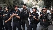 כוחות משטרה באזור הר הבית 