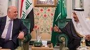 מלך סעודיה וראש ממשלת עיראק