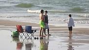 חם יותר גם בחוף רדינג בתל אביב