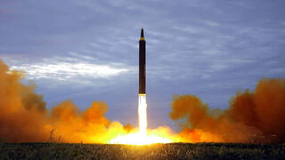 ניסוי של צפון קוריאה בטיל בליסטי