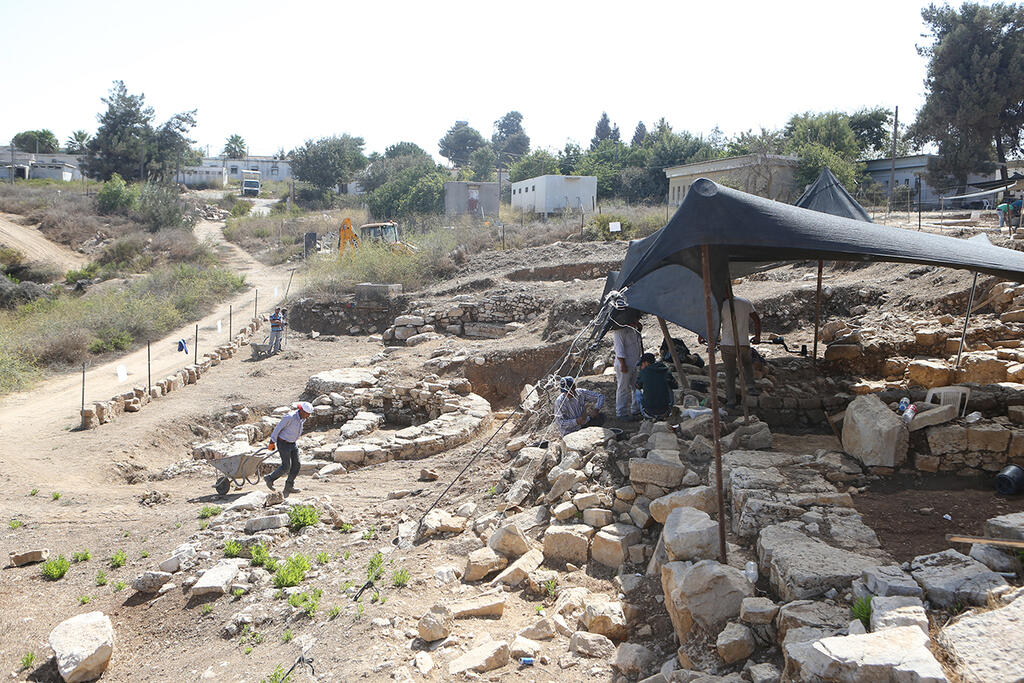 Excavation site in Israel 