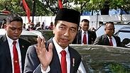 נשיא אינדונזיה עוקף את הפקק       