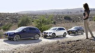 מבחן השוואתי רכבי פנאי אודי Q5 וולוו XC60 מרצדס GLC