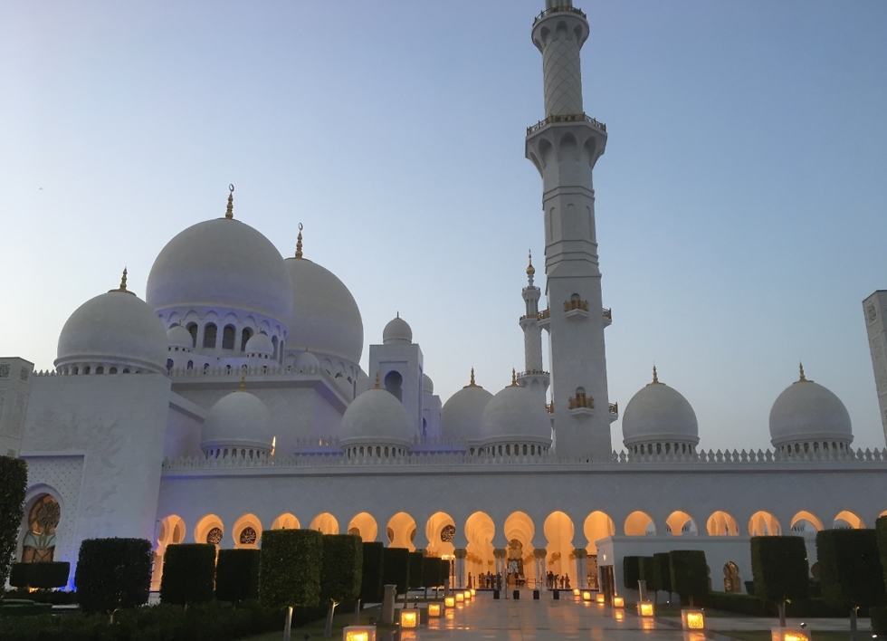 Мечеть шейха Зайда в Абу-Даби 