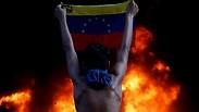 הפגנה נגד הנשיא בוונצואלה     