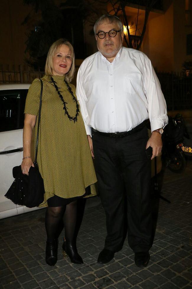 מנחם הורוביץ ואשתו