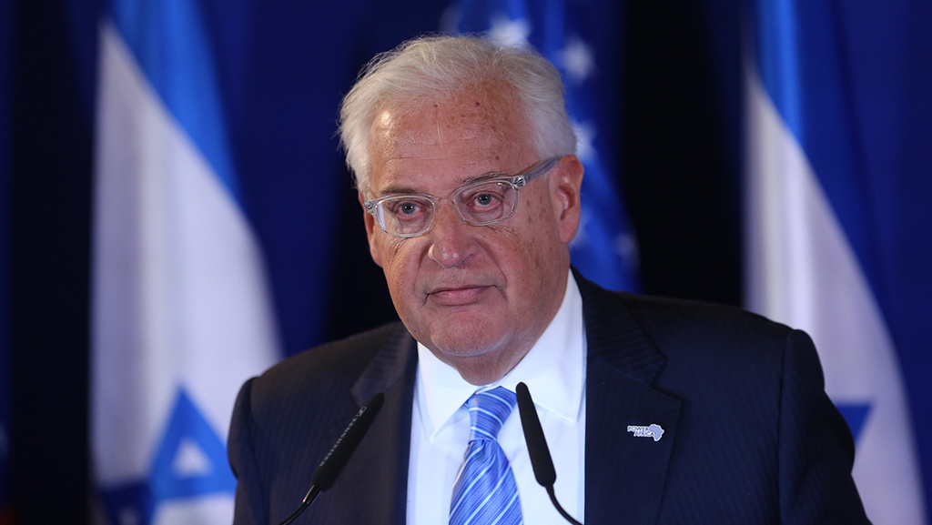 U.S. Ambassador to Israel David Friedman (Photo: Alex Kolomoisky) U.S. Ambassador to Israel David Friedman