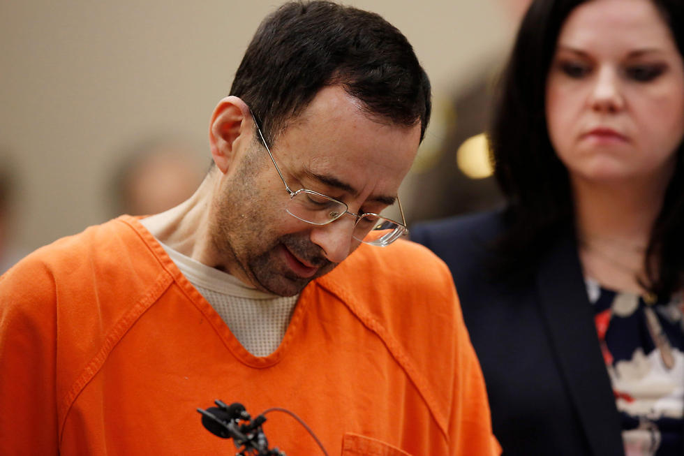Convicted for abusing women, Larry Nassar 