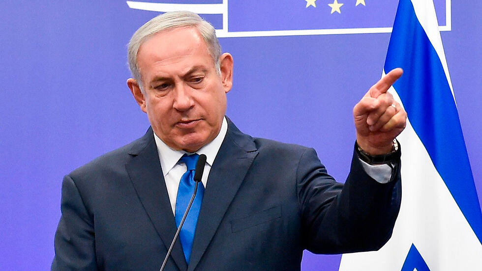 Benjamin Netanyahu in Brussels 