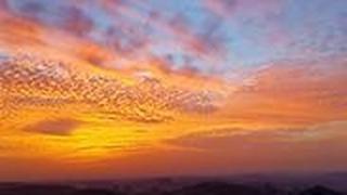 שקיעה בעוטף עזה 