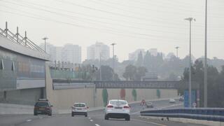 Загрязненность воздуха в Гуш-Дане 