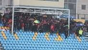 גשם באצטדיון ברמלה