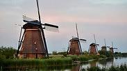 בהולנד 1,200 טחנות רוח