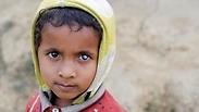 ילד בן רוהינגה בבנגלדש                  