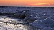 חוף האגם שקפא, שיקגו                       