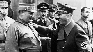 Hitler and Goring 
