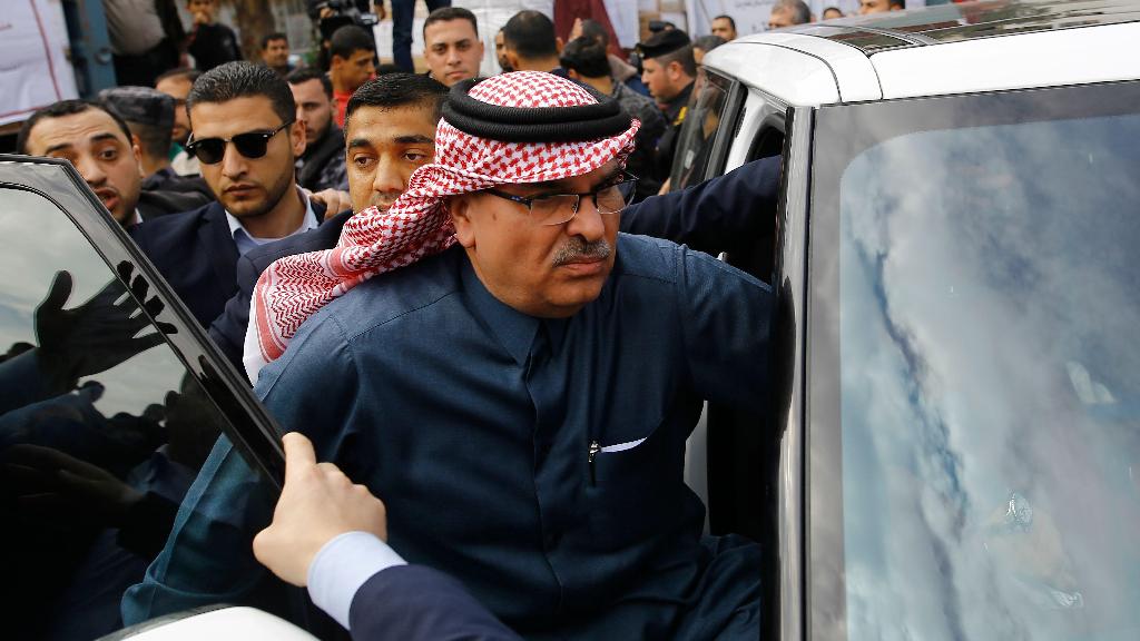  Qatar's envoy to Gaza Mohammad al-Emadi on a visit to the Strip 