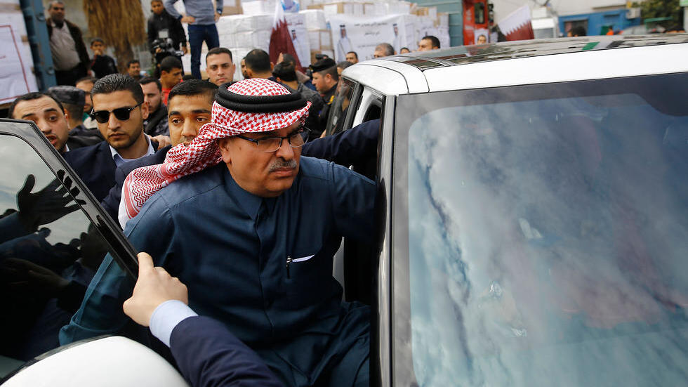 Qatari envoy to the Gaza Strip Mohammed al-Emadi 
