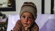 ילד סורי שנפצע במזרח רוטה