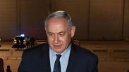 נתניהו לפני המראתו לארה"ב