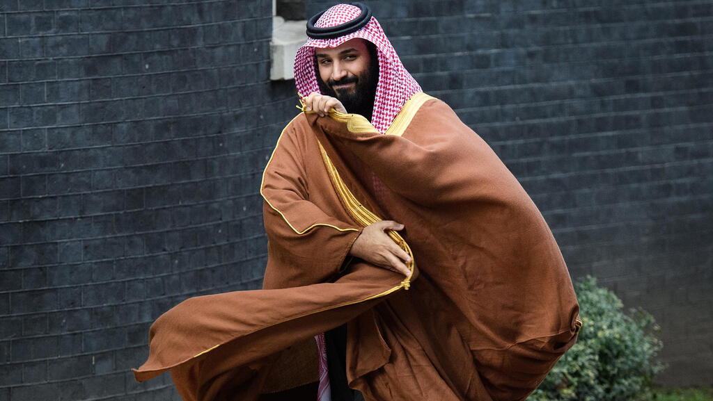 Saudi Crown Prince Mohammed bin Salman on a visit to London 