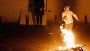 איראן חג האש מדורות הרוגים