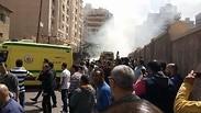 פיצוץ במרכז העיר אלכסנדריה במצרים