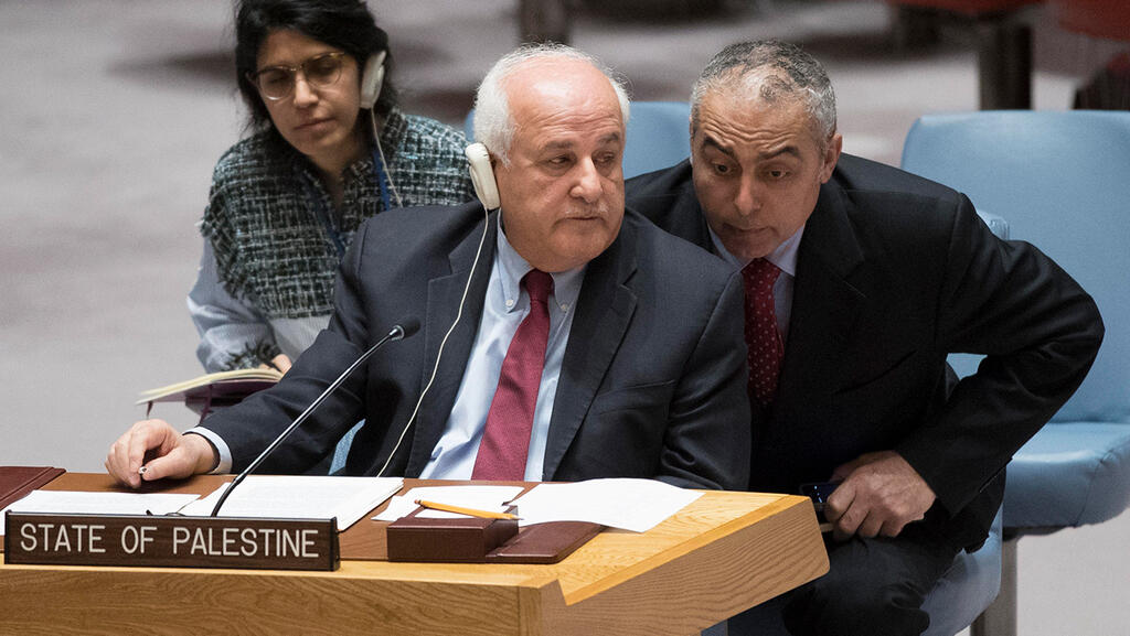 ריאד מנסור מועצת הביטחון של האו"ם
