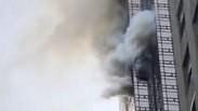שריפה במגדל טראמפ שבניו יורק