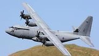 בריטניה C-130 מטס יום ה עצמאות מטוס
