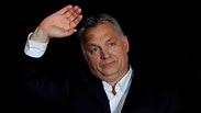 ראש ממשלת הונגריה ויקטור אורבן ניצחון בחירות כלליות בודפשט