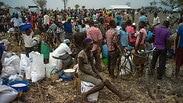 מחנה פליטים באוגנדה