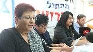מסיבת עיתונאים של מטה מאבק תושבי דרום תל אביב בנושא מבקשי המקלט